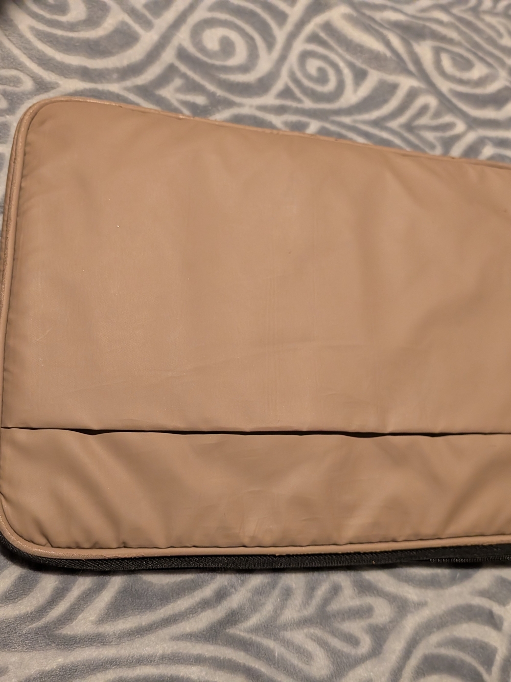 Calpak Beige/Tan Laptop Sleeve